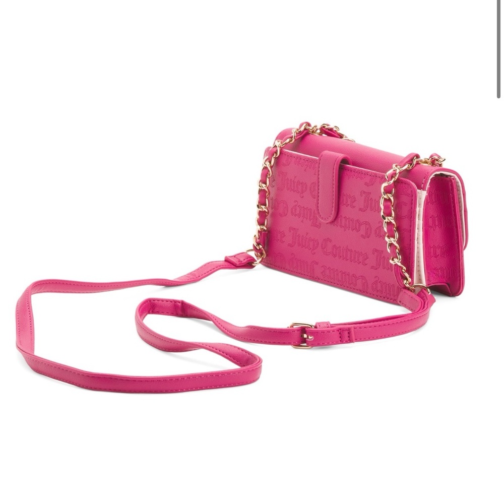 JUICY COUTURE
charm crossbody with pull out card case pouch NIB - Picture 5 of 5